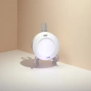White circular ceiling lamp, simple and modern LED ceiling lamp for bedroom and living room Specification image